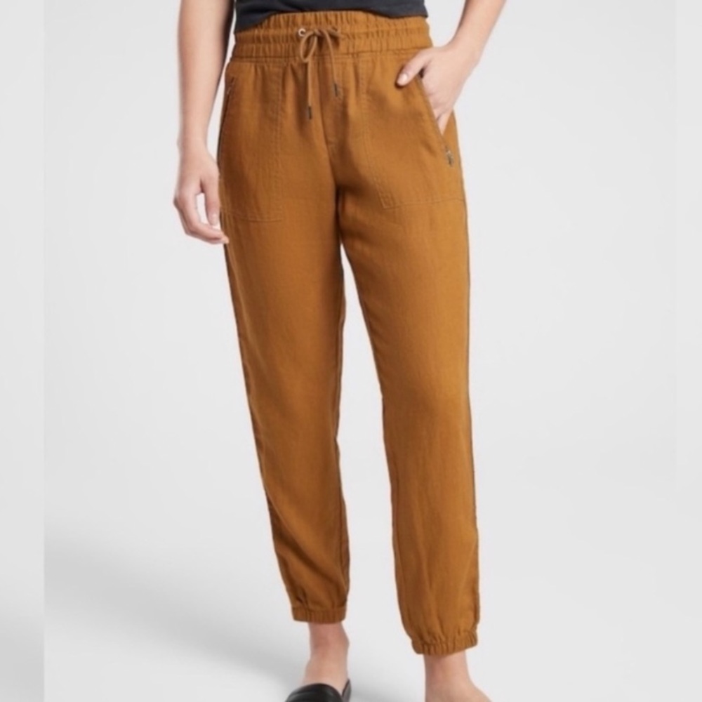 Athleta Cabo Linen Jogger